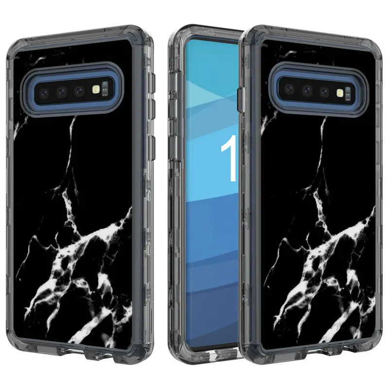 

Luxury Case for Samsung S10 Case Coque Samsung S10Plus Case Marble PC+TPU Silicone for Samsung Galaxy S10 Plus Cover S10e S10+