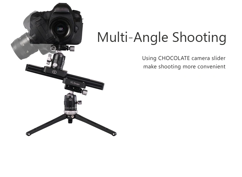 YC ONION Y1 Mini Tripod with Ball Head Load Capacity 10kg Portable Lightweight Aluminum Flexible DSLR Camera Phone Tripod (7)