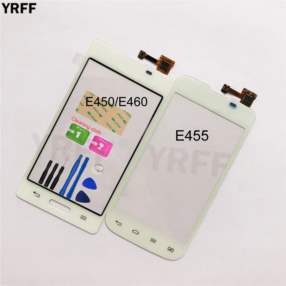 

For LG Optimus L5 II E460 E450 L5X DUAL E455 Touch Screen Digitizer Sensor Touch Glass Lens Panel Replacement