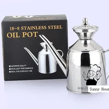Японская Высококачественная 304 нержавеющая сталь масленка креативная кухонная приправа кастрюля для соуса бутылки для уксуса 500 мл Соусники
