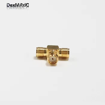 

1pc SMA Female Jack to 2X SMA Female Jack RF Coax Adapter convertor Straight goldplated NEW wholesale