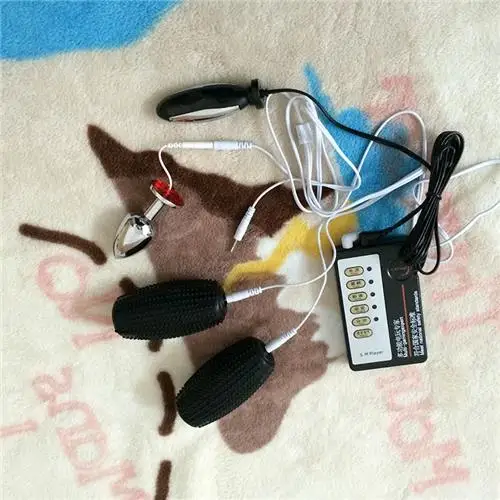 3 Kinds New Play Electro Shock Kits,Shock burr body massage,Electric