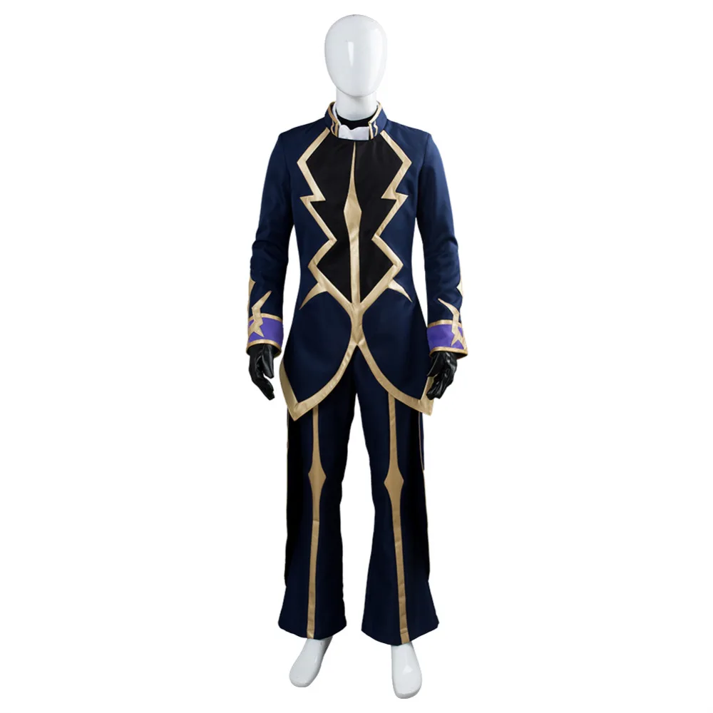 Код Geass Косплей Lelouch of the Resurrection Zero Костюм Униформа костюм для взрослых Хэллоуин