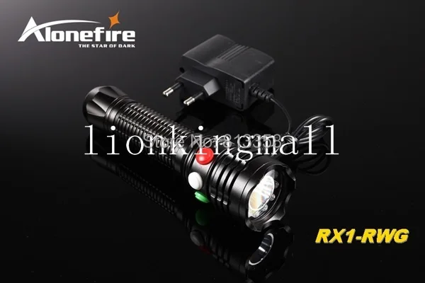 Alonefire rx1-rwg CREE XP-E Q5 LED красный, белый зеленый свет Многофункциональный сигнальная лампа фонарик