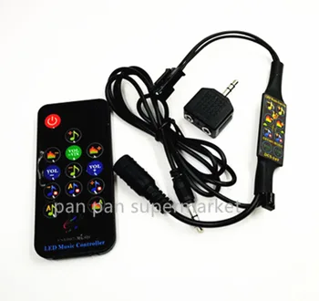 

mini Music Dream Controller DC5-24V Infrared 13 Keys Remote Controller WS2812B WS2811 Led Strip Matrix Panel 512 Pixels