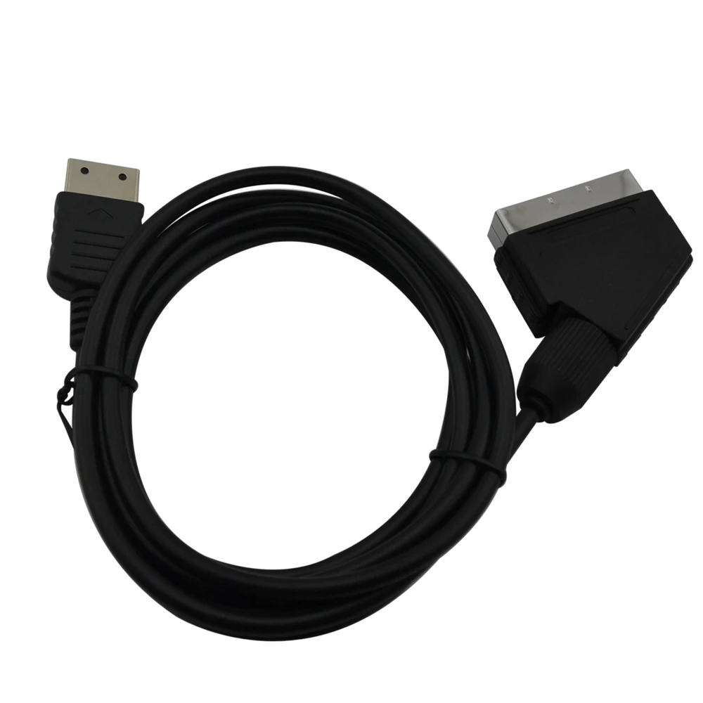 BUKIM Новый 1 8 м/6 футов Высокое качество Scart AV аудио кабель видео разъем для Sega