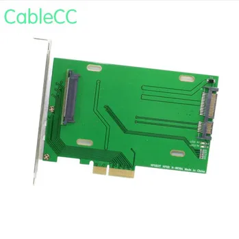 

PCI-E 3.0 x4 Lane to U.2 U2 Kit SFF-8639 Host Adapter for Intel Motherboard & 750 NVMe PCIe SSDTracking + shipping