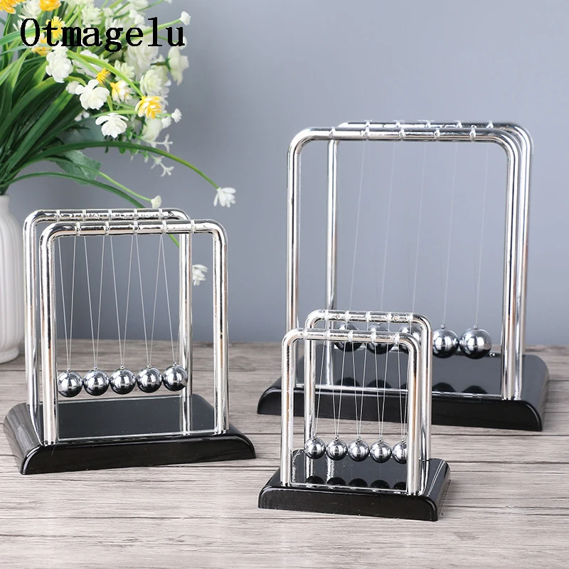 Маятник Ньютона мини фигурка Miniatures Steel Balance шарики детская физика научное