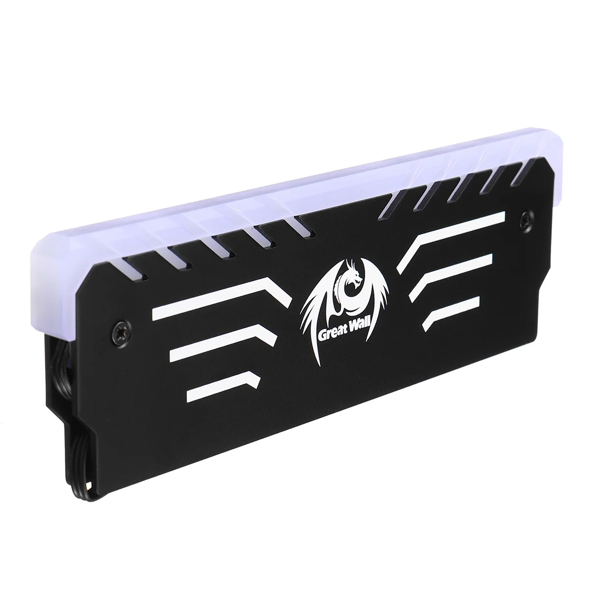 2 шт. 3 pin ram RGB Memory Vest светодиодный светильник 256 цветов алюминиевый кулер с эффектом теплоотвода охлаждающий жилет для самостоятельной сборки ПК игры DDR3 DDR4