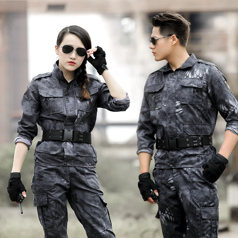 Новый дизайн Военная Униформа тактическая армейская одежда для женщин и мужчин Военная Маскировочная + брюки наружная тренировочная
