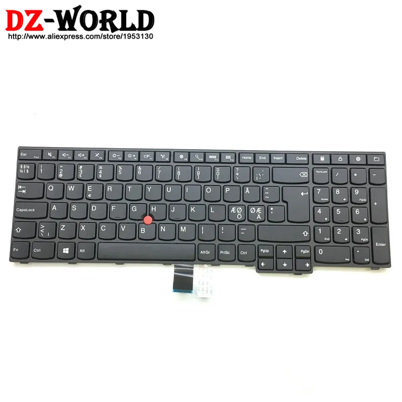 Новая Оригинальная Скандинавская клавиатура NDC для ноутбука Lenovo Thinkpad E550 E550C E555 E560