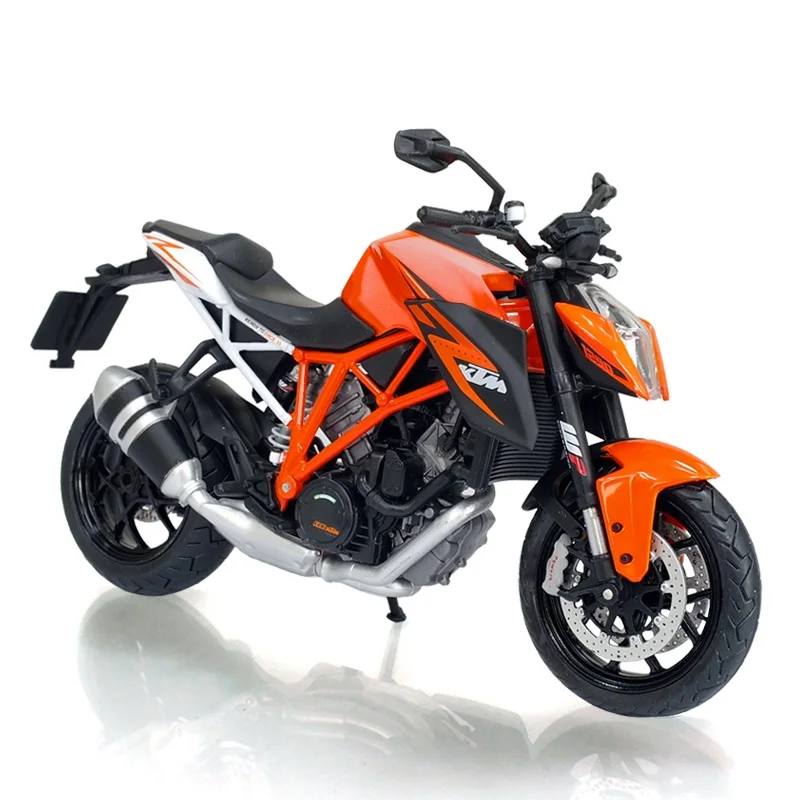 Automax 1:12 KTM 1290 Super Duke R blue Патриот издание литье под давлением миниатюрный мотоцикл