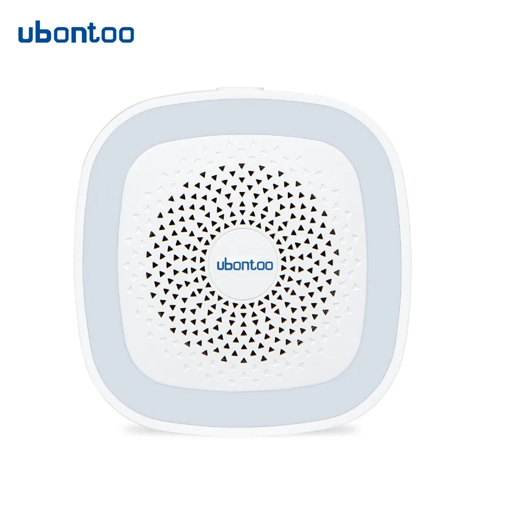 

ubontoo Wifi alarm system Zigbee 2.4G Detector connection burglar alarm Smart home control host