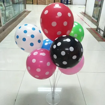 

50sets Wedding Centerpiece Table Balloon Stand Balloon Column Base Set Party Decoration Balloon Accessories wen5926