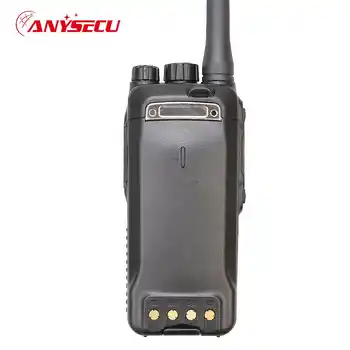 Anysecu DMR Walkie Talkie DM-960 TDMA Ham Radio DM960 VHF UHF With GPS Dual Slot Times Compatible with MOTOTRBO with USB Cable