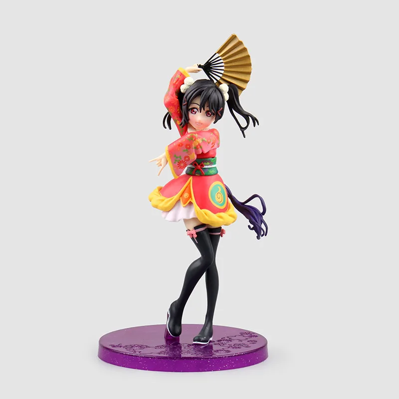 Huong аниме 17 см Love Live! Школьный проект Idol Нико язава G кимоно Ver. ПВХ фигурка
