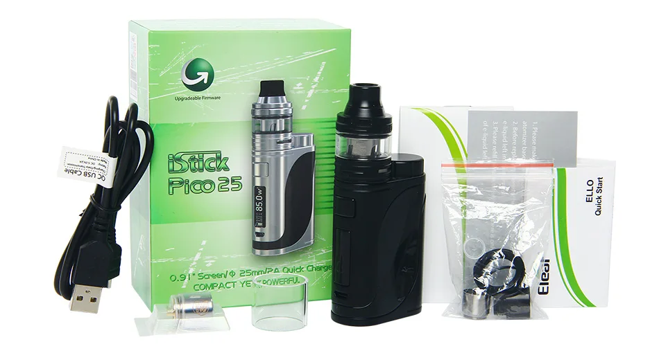 85W Eleaf iStick Pico 25 with Ello TC Kit W/O Battery