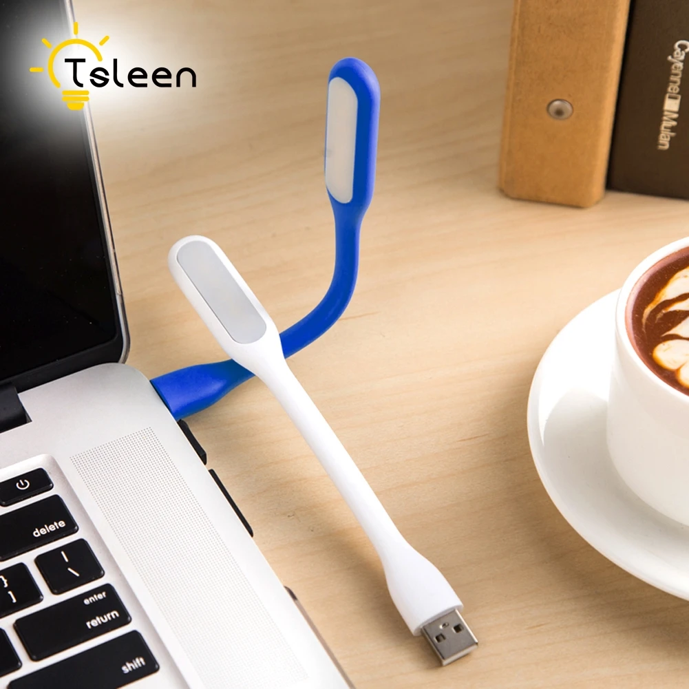 TSLEEN 4 шт. мини USB Светодиодная лампа портативная клавиатура светильник ультрабук
