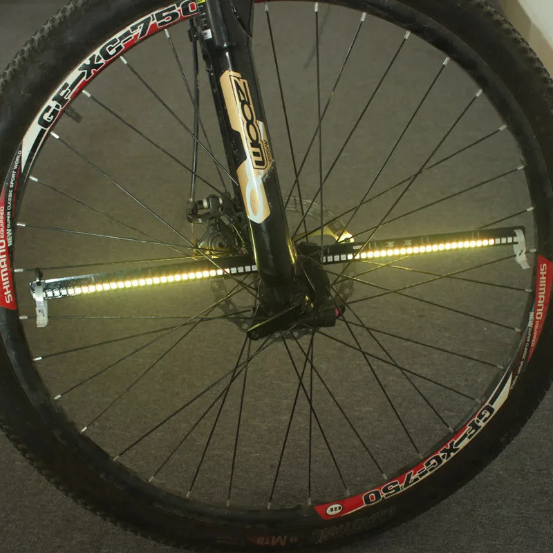 Велосипедный светодиодный фонарь для велосипеда шина проекция ночник безопасность заднего хвоста Предупреждение Велоспорт портативный свет wifi передача горячие колеса