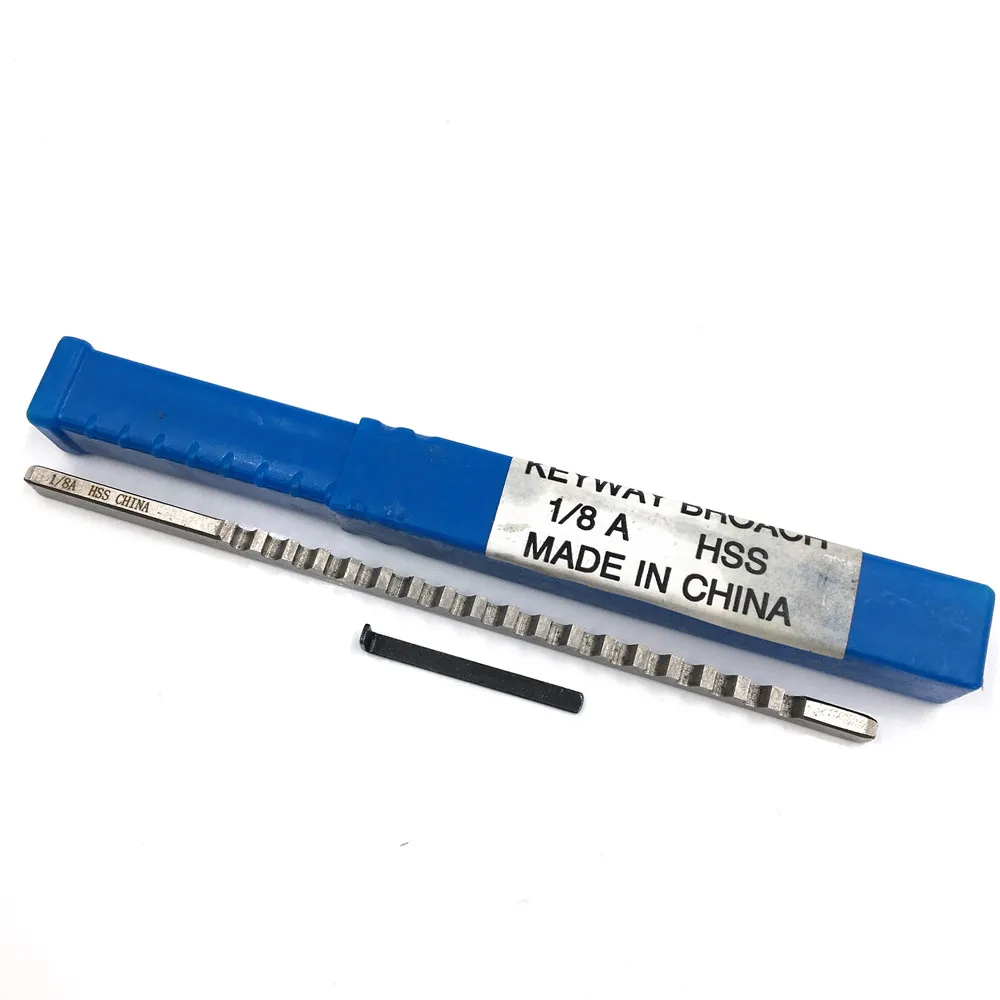 Broach 1/8 A Keyway дюйма размер HSS режущий инструмент для станка с ЧПУ|tools machine|tools fortools cut |