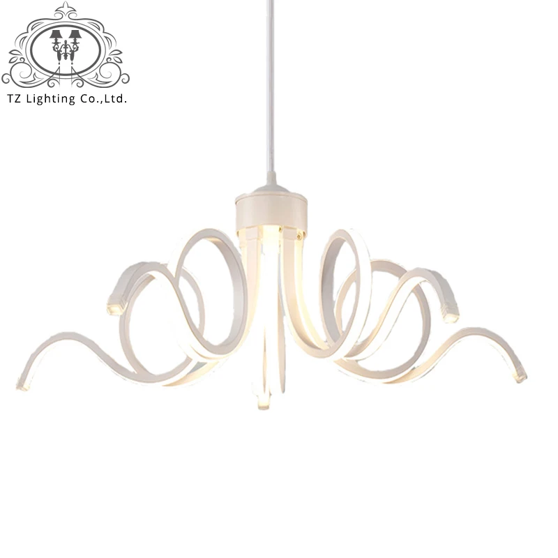 

TZ Led Acrylic Pendant Lights Lamparas Colgantes Lamp Suspension Luminaire Hanglamp Mordant Light Fixtures Hanglampen
