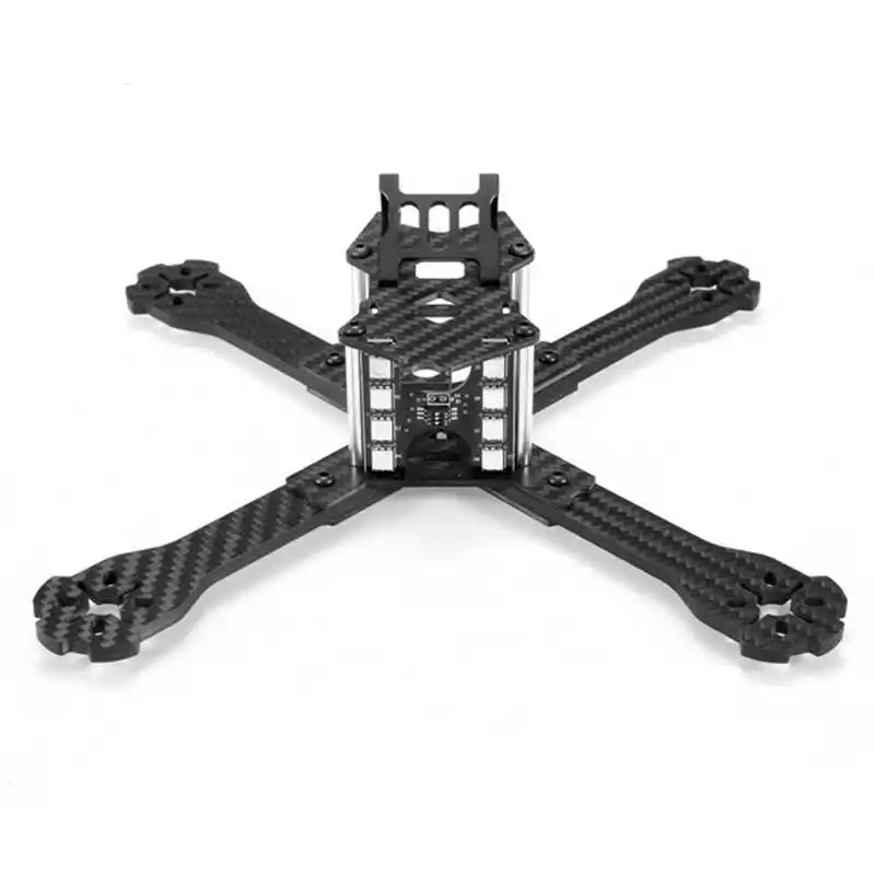 Оригинальный Realacc Lion210 210 мм углеродного волокна 4 Arm FPV Racing X Frame w/5 V & 12V PDB задний