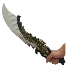 Новые продукты рекомендуем большой нож боевой инструмент причудливый зеленый пластик игрушка мальчик категория оружия: меч унисекс От 5 до 7 лет