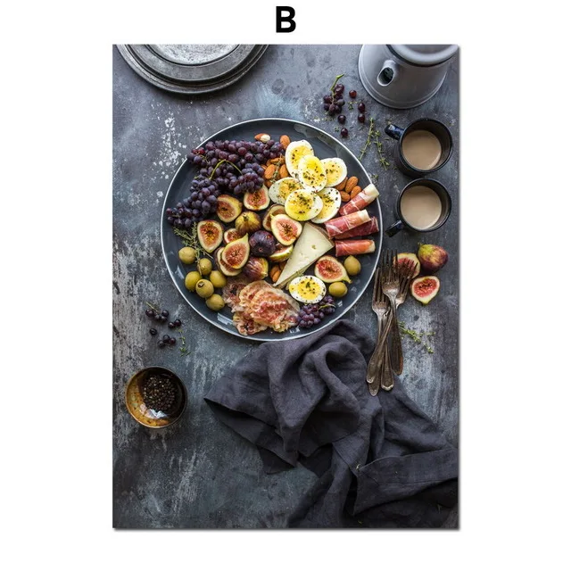 Cherry-Lemon-Coffee-Chocolate-Wall-Art-Canvas-Painting-Nordic-Posters-And-Prints-Wall-Pictures-For-Living.jpg_640x640 (1)