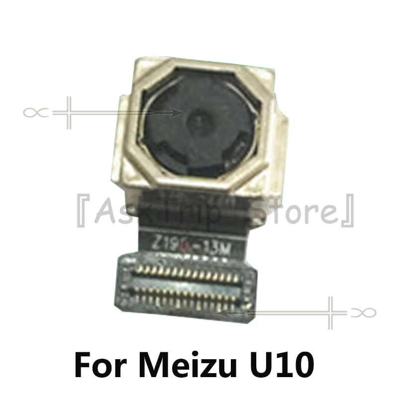 Тестировано для Meizu U10 U20 оригинальный большой главный сзади Камера Модуль гибкий ленточный кабель для ремонта телефонов Запчасти