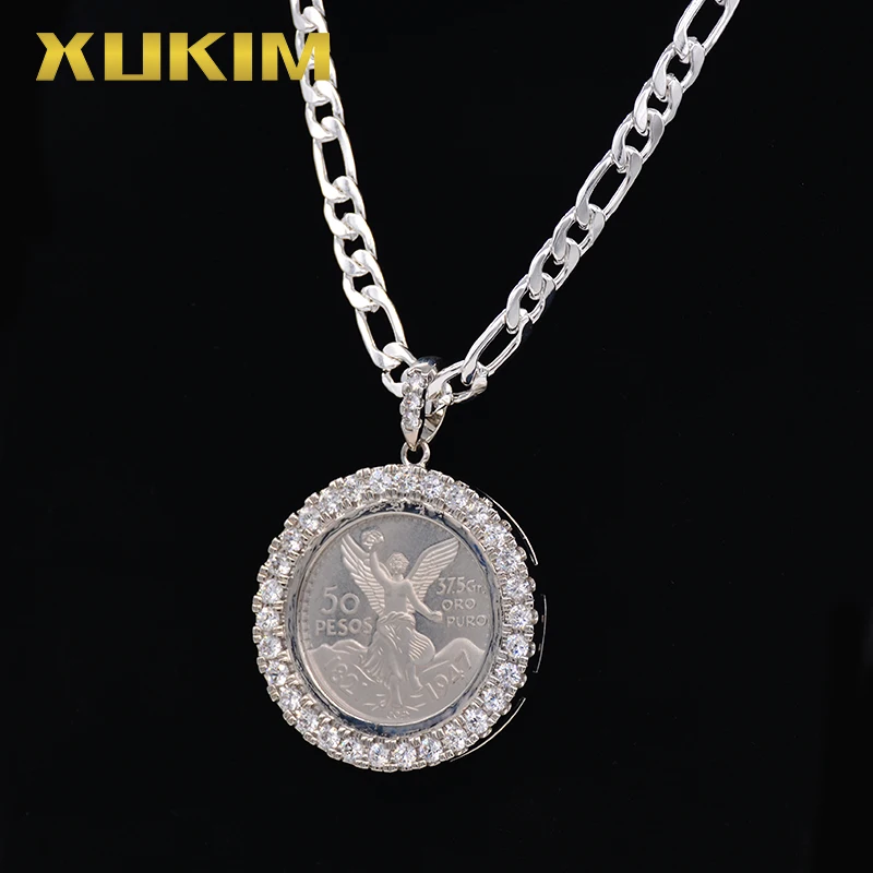 Silver centenario pendant best sale