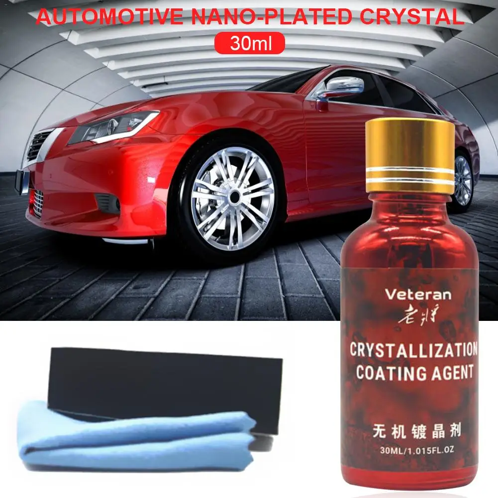 Automotive nano-plated crystal coating automotive ceramic nano-plated crystal automotive paint super hydrophobic glass