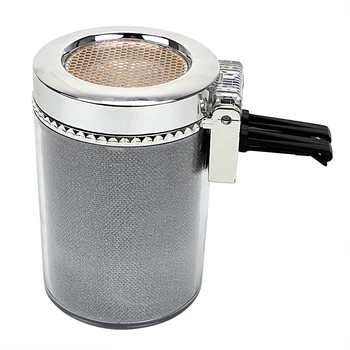 

Cigar Ash Tray Storage Cup Portable Smoke Cup Holder Car Accessories LED Car Ashtray Smoke Ash Cylinder Car Styling