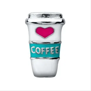 

Coffee cup,Floating charms fit floating charm lockets FC1025,10PCS/LOT