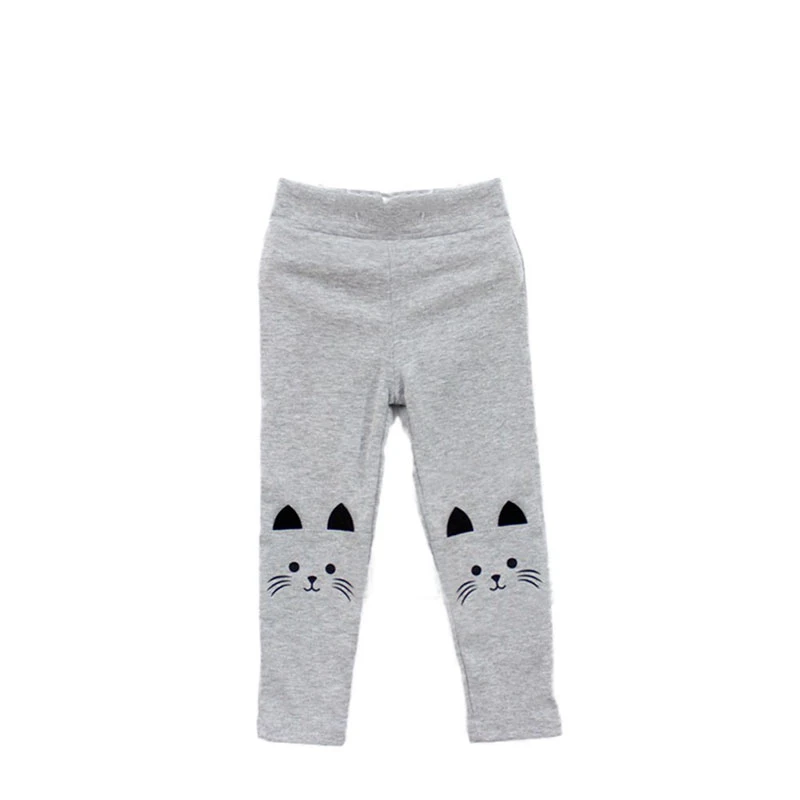 17 Haute Qualite 2 7y Bebe Filles Pantalon Maigre Mignon Chat Imprime Extensible Enfants Bambin Chaud Leggings Capris Pantalon Aliexpress