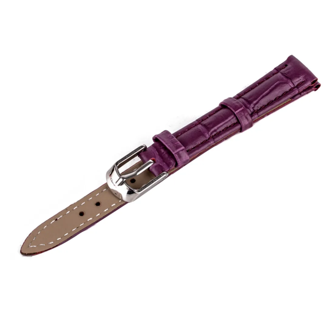 12/14/16/18/20/22mm Genuine Leather Watchbands Candy Color Fashion Wristwatch Band Watch Strap Wristband Watches Accessories