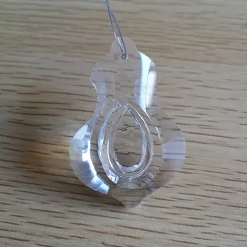 

Hot !! 15pcs 50mm Violin Crystal chandelier hanging drops pendants crystal glass lighting prism pendants