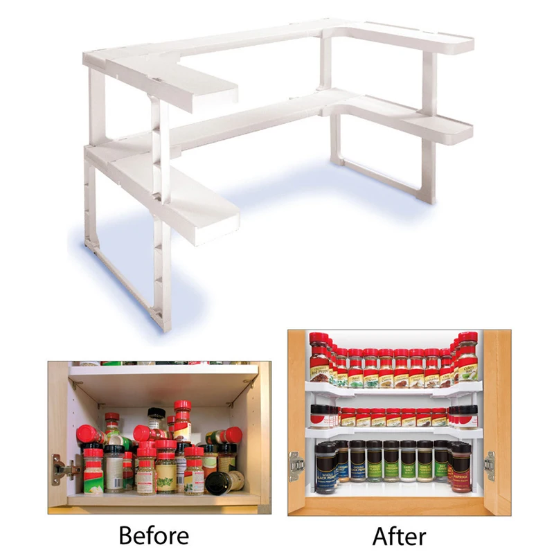 2 طبقات قابل للتعديل حار الجرف المطبخ التوابل المنظم تخزين الرف رف المطبخ التوابل التوابل الناقل دروبشيبينغ 2 طبقات قابل للتعديل حار الجرف المطبخ التوابل المنظم تخزين الرف رف المطبخ التوابل التوابل الناقل دروبشيبينغ