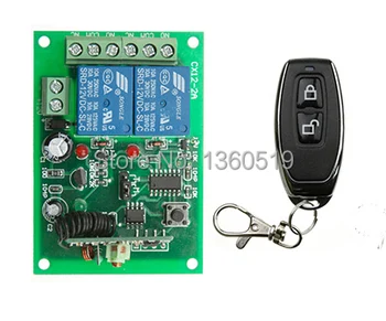 

2015 New DC 12V 2CH RF Wireless Remote Control Switch System,315/433 MHZ