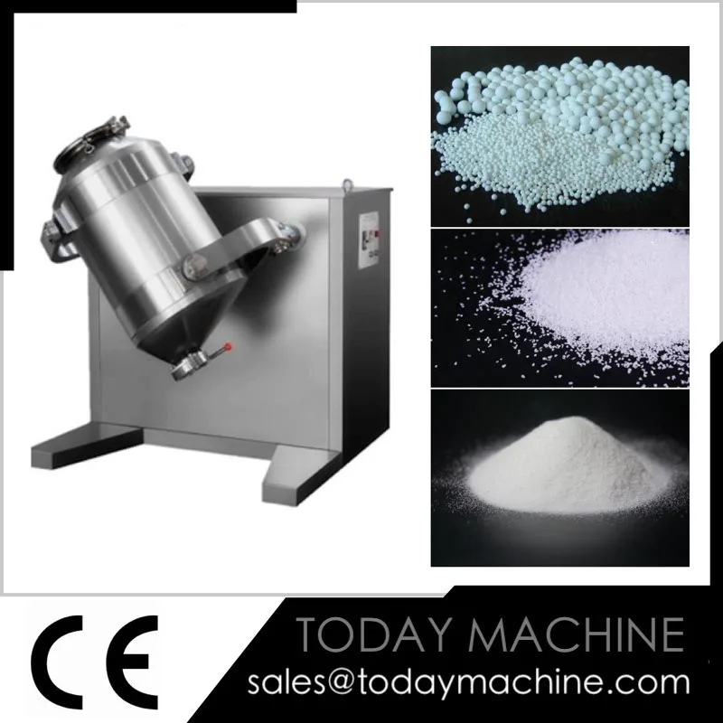 

Dry powder 3D mixer and blenders CE
