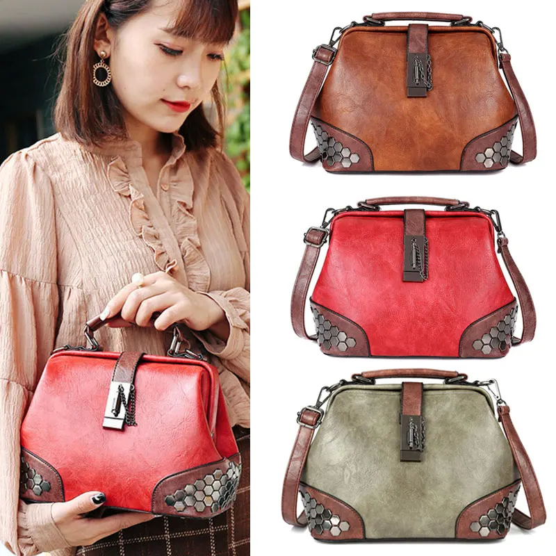 

Vintage Bags For Women 2019 Girl Shoulder Crossbody Bag PU Leather for Shopping Money Keys WML99