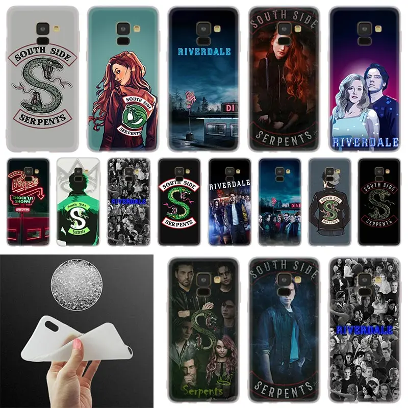 

Riverdale South Side Phone Case For Samsung Galaxy A10 A20 A30 A40 A50 A60 A70 A6 A8 Plus A7 A9 2018 A3 A5 2017 Soft Cover Coque