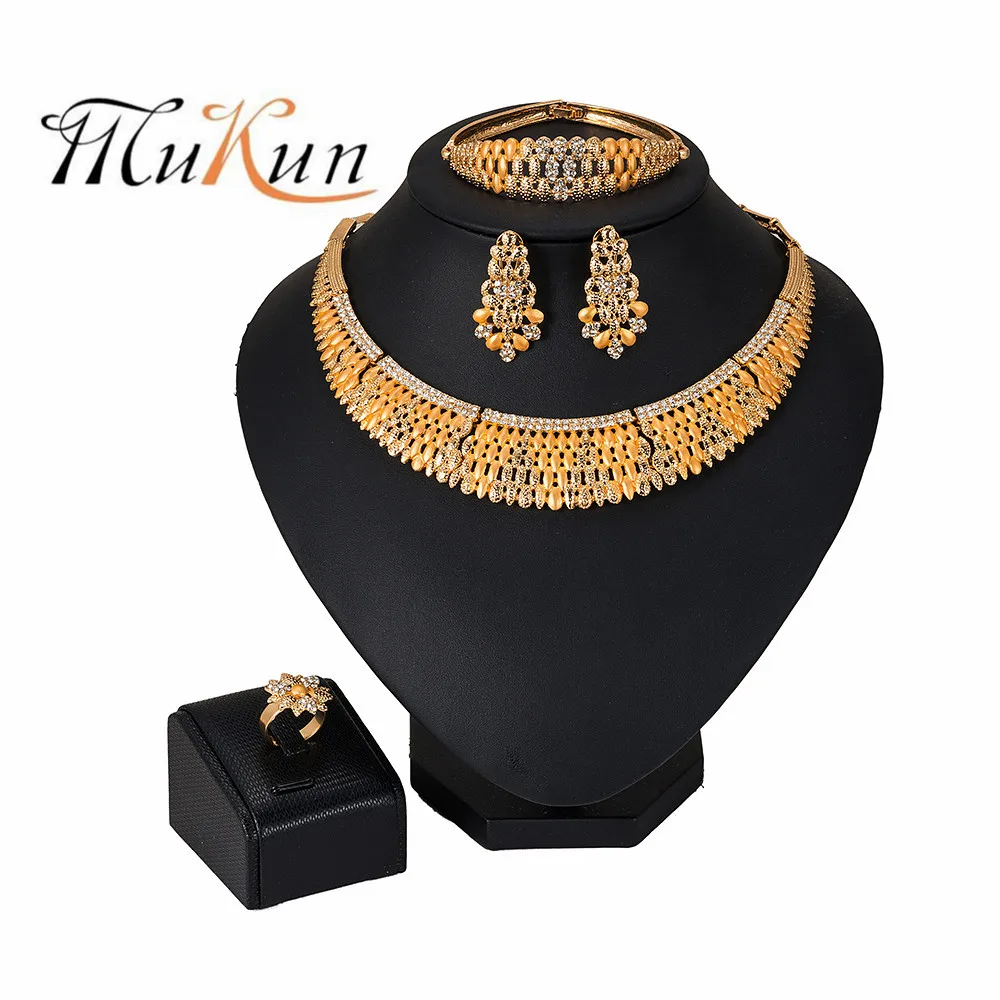 

2019 NEW Bridal Gift Ethiopian Jewelry Gold Color Rope Sets for African /Ethiopia /Eritrean Women wedding jewelry sets