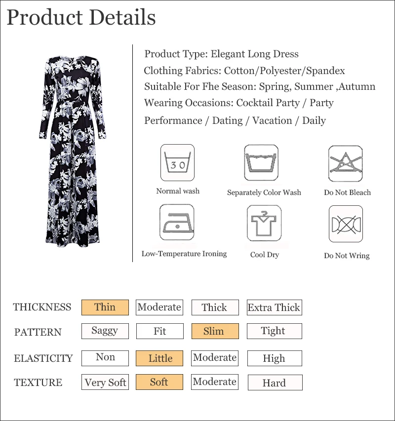 Kostlich Floral Print Women Long Dress 2017 Autumn O-Neck Long Sleeve Casual Maxi Dress Swing Elegant Ladies Dresses Plus Size (10)