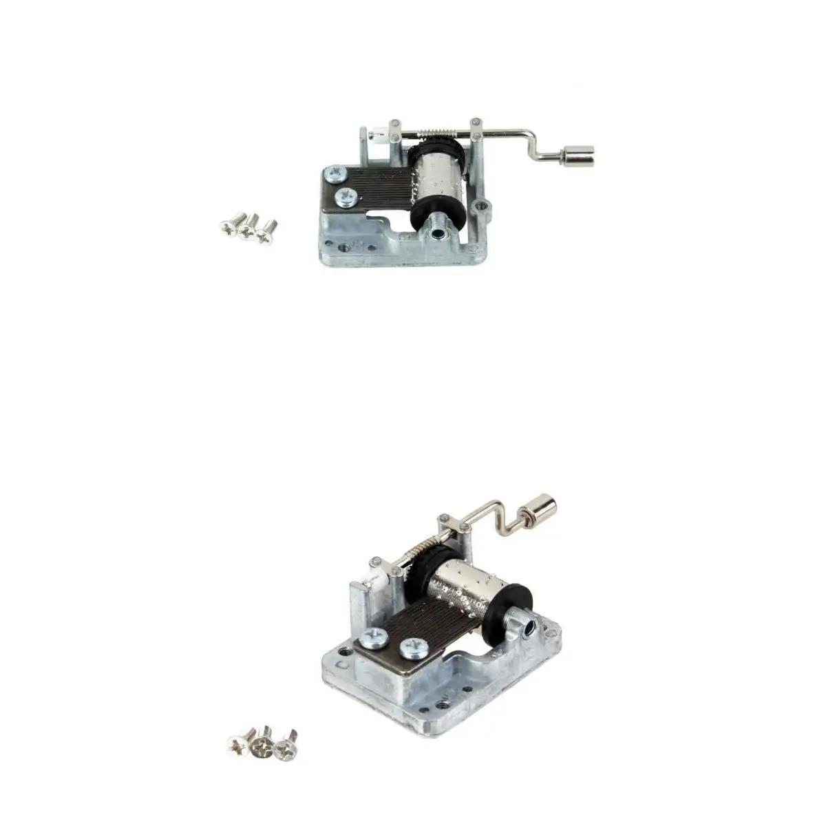 2Pc Hand Crank Mechanical Movement Music Box Accs Elfen Lied & Spirited Away