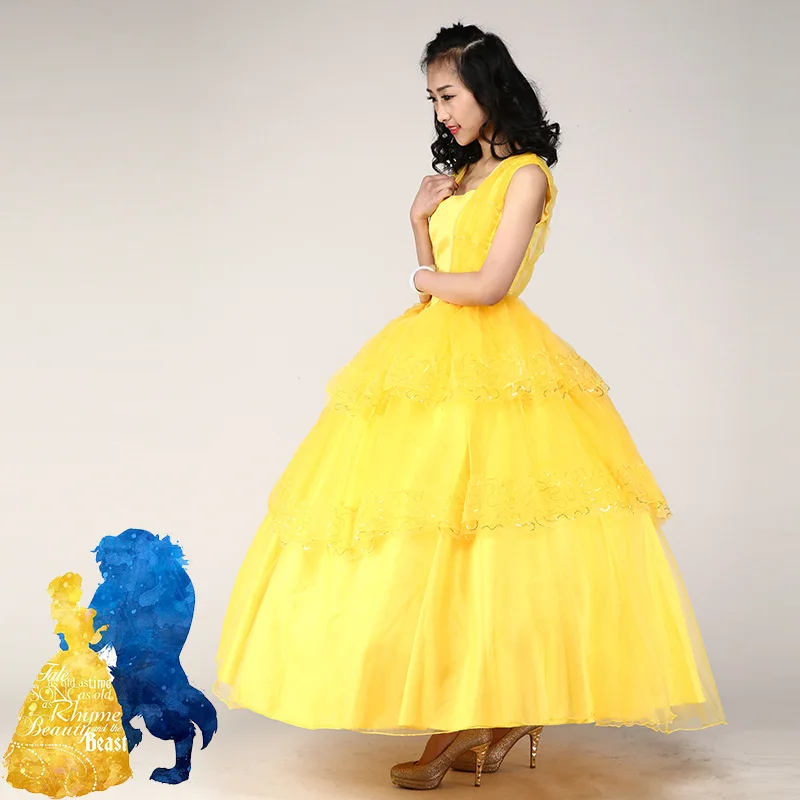 Disney Cinderella Dress Movie Sandy Girl Princess Gown Cosplay Costume Age 3-10