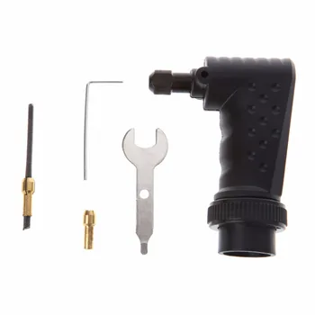 

Right Angle Rotary Tool Adapter Attachment Converter Kit For Electric Grinder