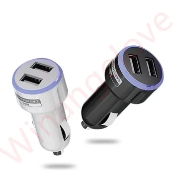 

Winangelove 1000pcs Universal LED Light 2.1A+1A Car Charger Adapter Dual USB Port For iphone x 8 7 For iPad for Samsung s7 s6