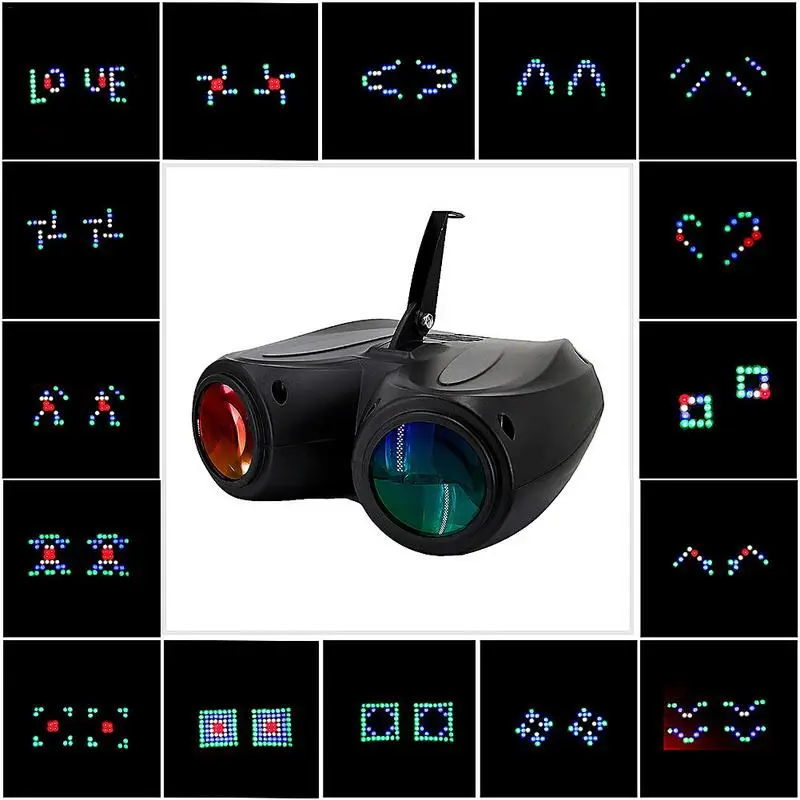 

Auto/Sound Control 128 Led RGBW Disco Stage Light Magic Pattern Change DJ Bar Lighting Effect Birthday Party Wedding Show