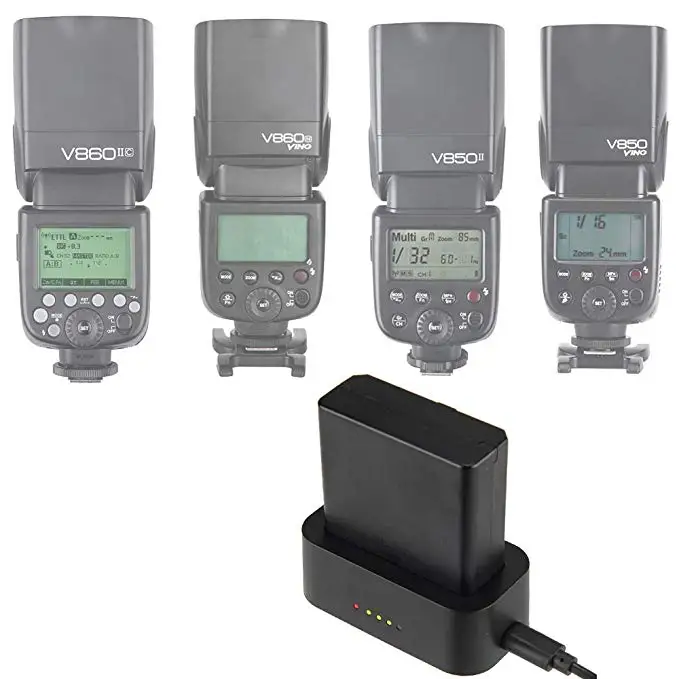 

Godox V850 V860 V850II V860II USB Charger UC18 for VB18 Battery