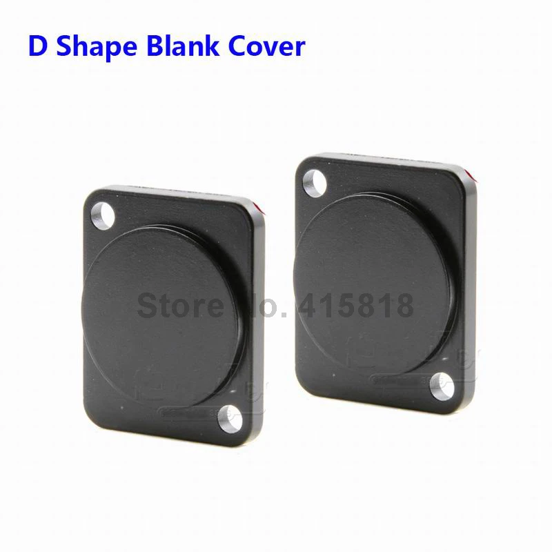 

Free shipping 50Pcs/Lot D Shape Blank Cover Plate Dummy Chassis Panel Mount cover